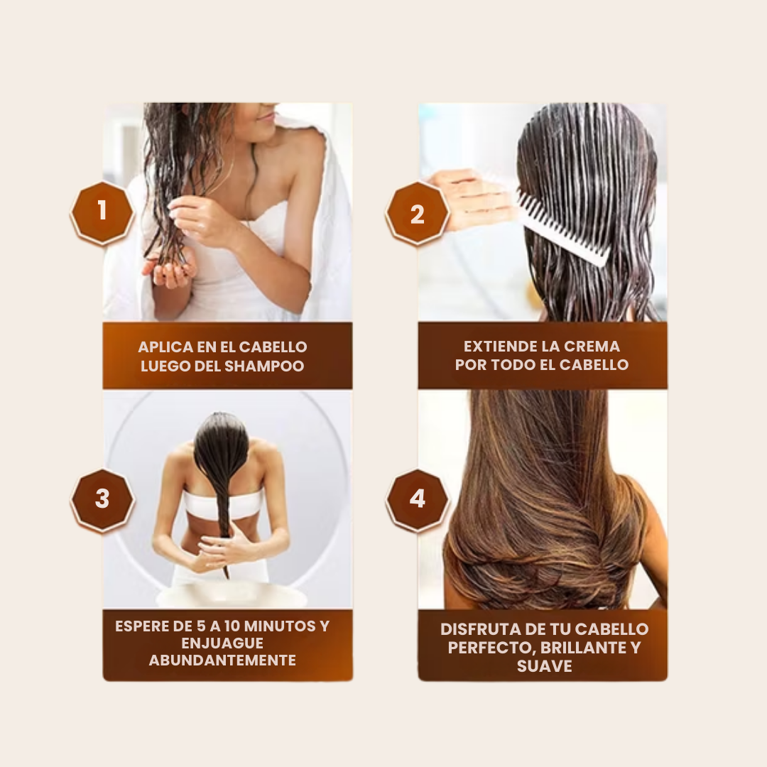 MaskPower™ Cabello suave, fuerte y lleno de vida desde la primera aplicación