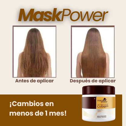 MaskPower™ Cabello suave, fuerte y lleno de vida desde la primera aplicación